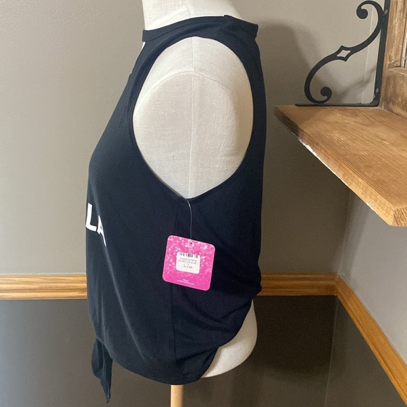 Disney princess black & white tank top knot tie size S NWT - Picture 2 of 6